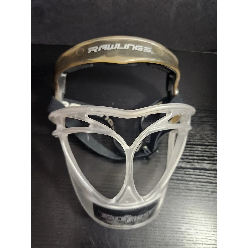 Rawlings Face‎ First Guard Mask Clear Sport Protective Gear needs chinpad